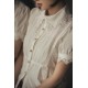 Miss Point Antique Key Blouse(Reservation/Full Payment Without Shipping)